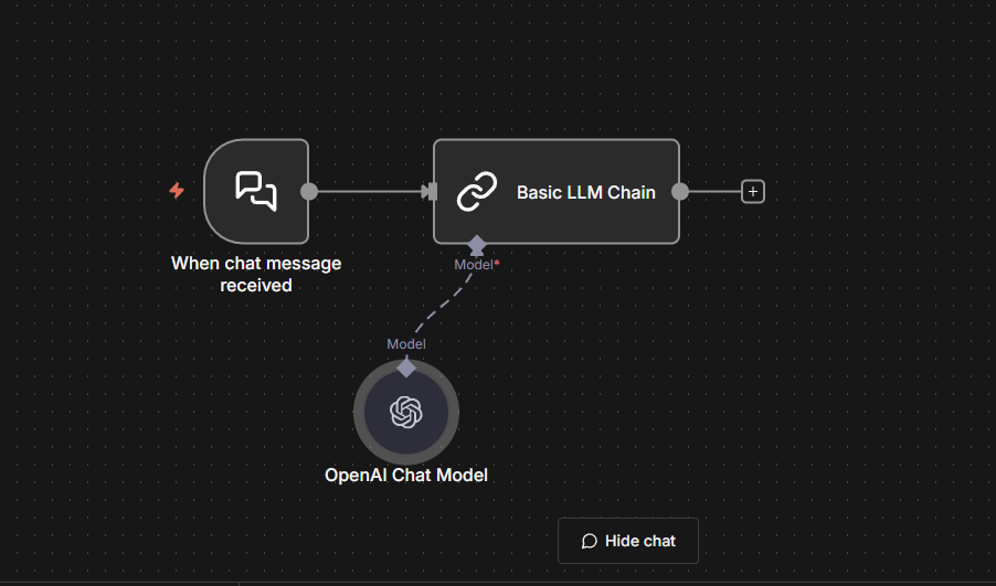 N8N LM Studio Connection Step 1